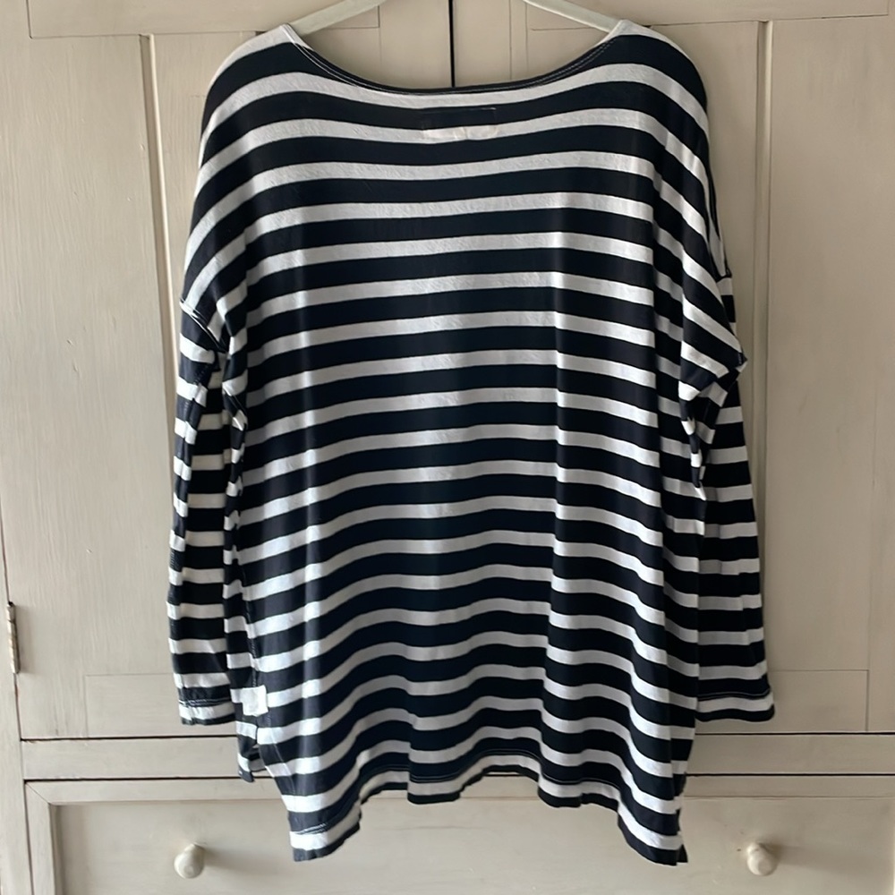 The Great Striped Long Sleeve Tee Size Small - Picture 2 of 7